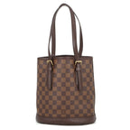 Louis Vuitton Shoulder Bag Damier Ebene Marais Tote Bucket