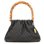 Gucci Handbag Bamboo GG Canvas Tote
