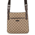 Gucci Shoulder Bag GG Canvas Leather