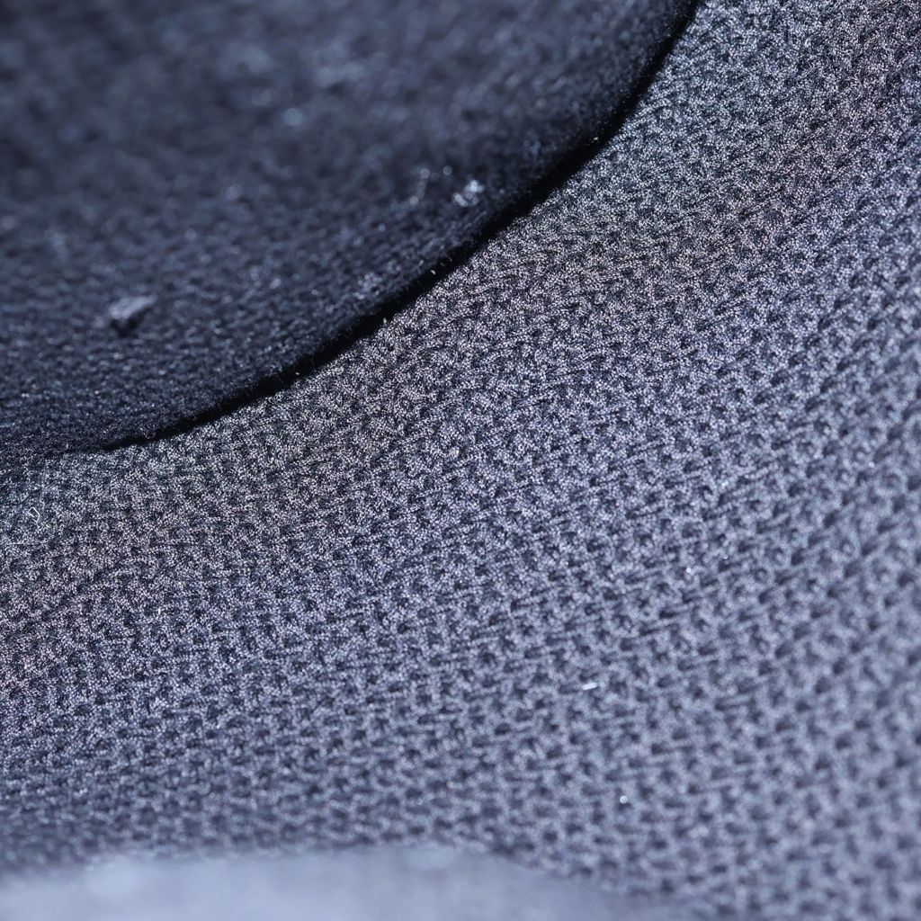 Celine Crochet Strap Logo Cotton Tote Black — view 8