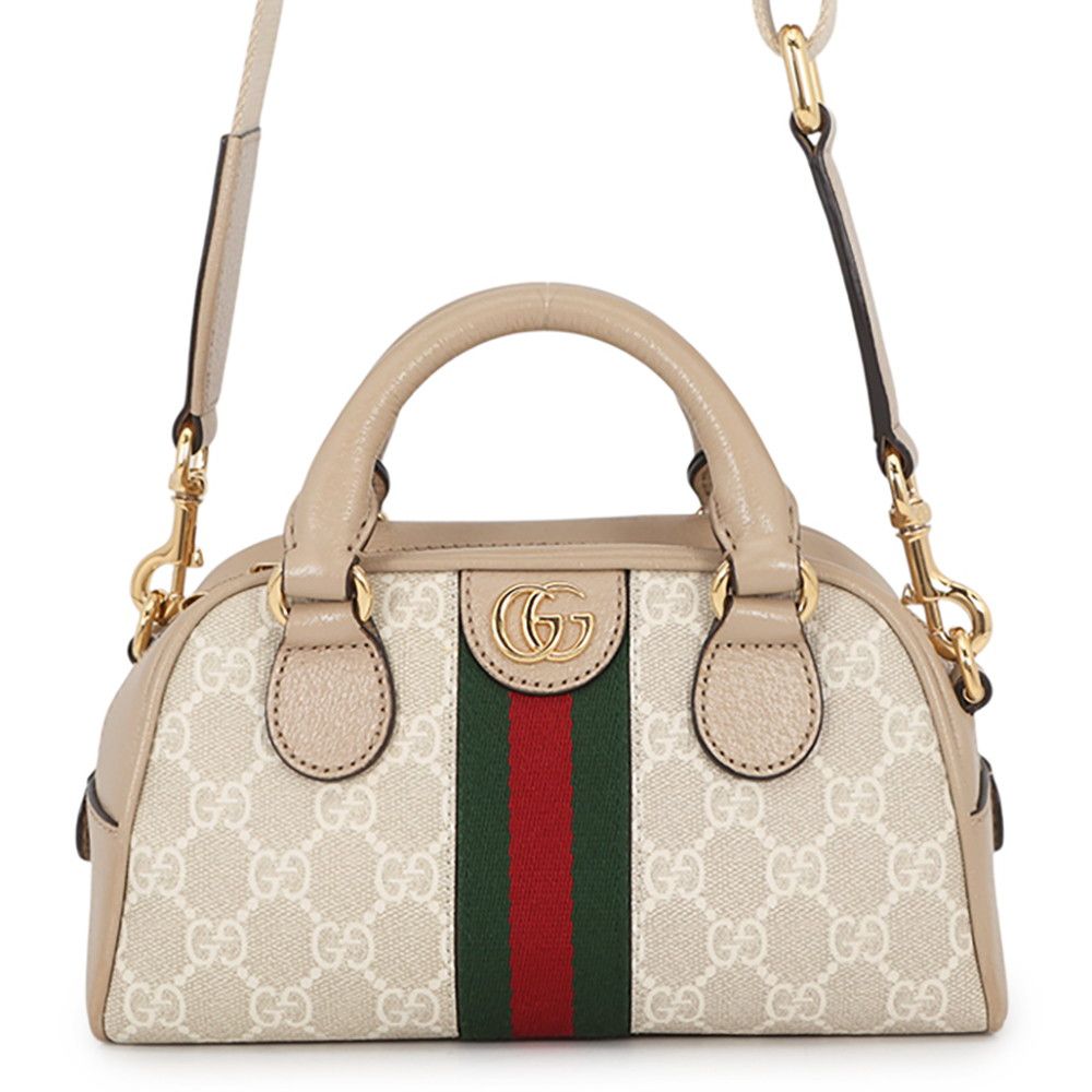 Gucci Ophidia GG Supreme Leather 2-Way Shoulder Bag Mini