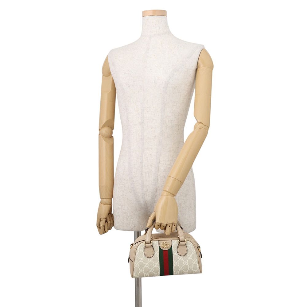 Gucci Ophidia GG Supreme Leather 2-Way Shoulder Bag Mini — view 4