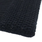Celine Crochet Strap Logo Cotton Tote Black — view 5