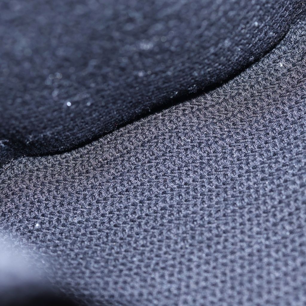 Celine Crochet Strap Logo Cotton Tote Black — view 8