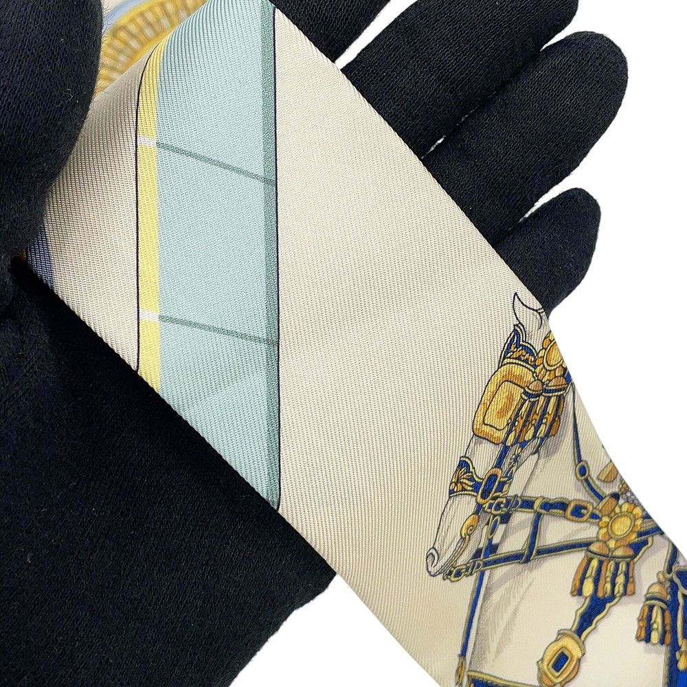 Hermes Scarf Twill Grand Apparat Silk — view 6