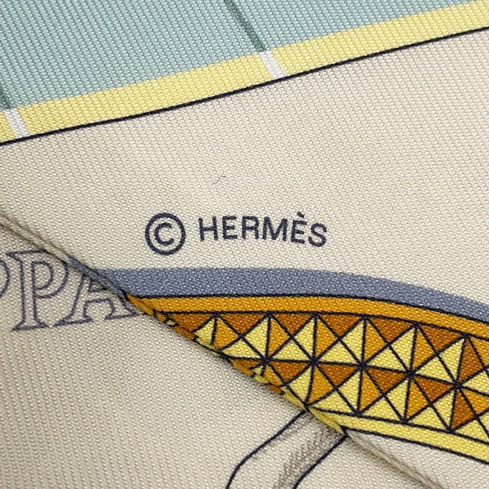 Hermes Scarf Twill Grand Apparat Silk — view 9