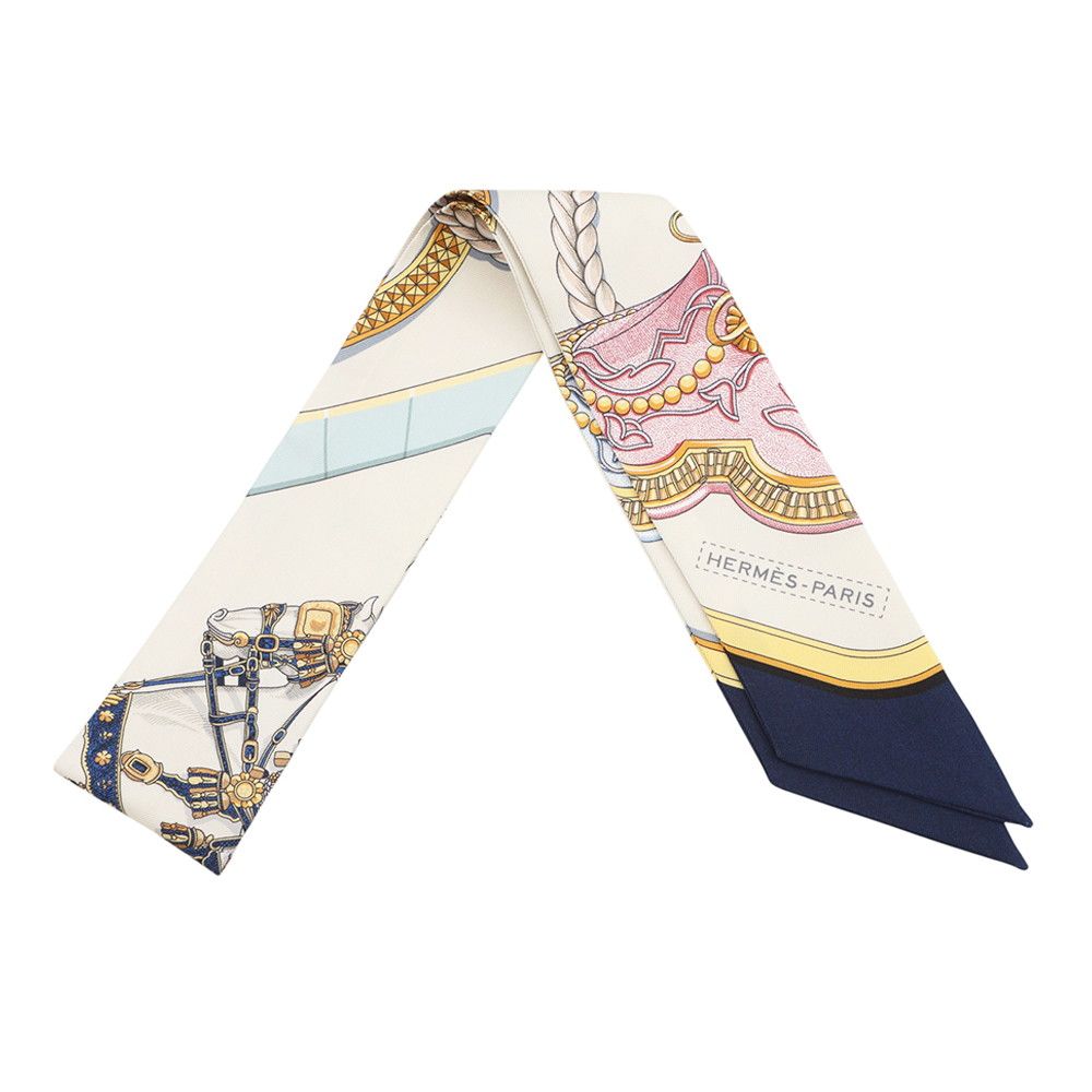 Hermes Scarf Twill Grand Apparat Silk