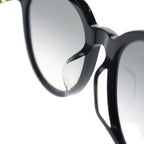 Dior CD Logo Butterfly Sunglasses Black Frame Gradient Lens Eyewear — view 5