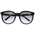 Dior CD Logo Butterfly Sunglasses Black Frame Gradient Lens Eyewear