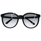 Dior CD Logo Butterfly Sunglasses Black Frame Gradient Lens Eyewear
