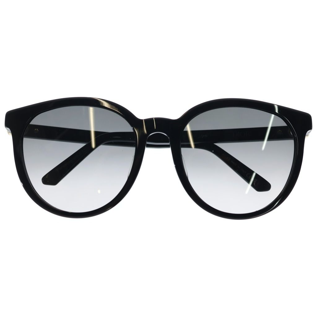 Dior CD Logo Butterfly Sunglasses Black Frame Gradient Lens Eyewear