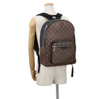 Louis Vuitton Backpack Monogram Macassar Josh Black — view 4