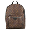 Louis Vuitton Backpack Monogram Macassar Josh Black