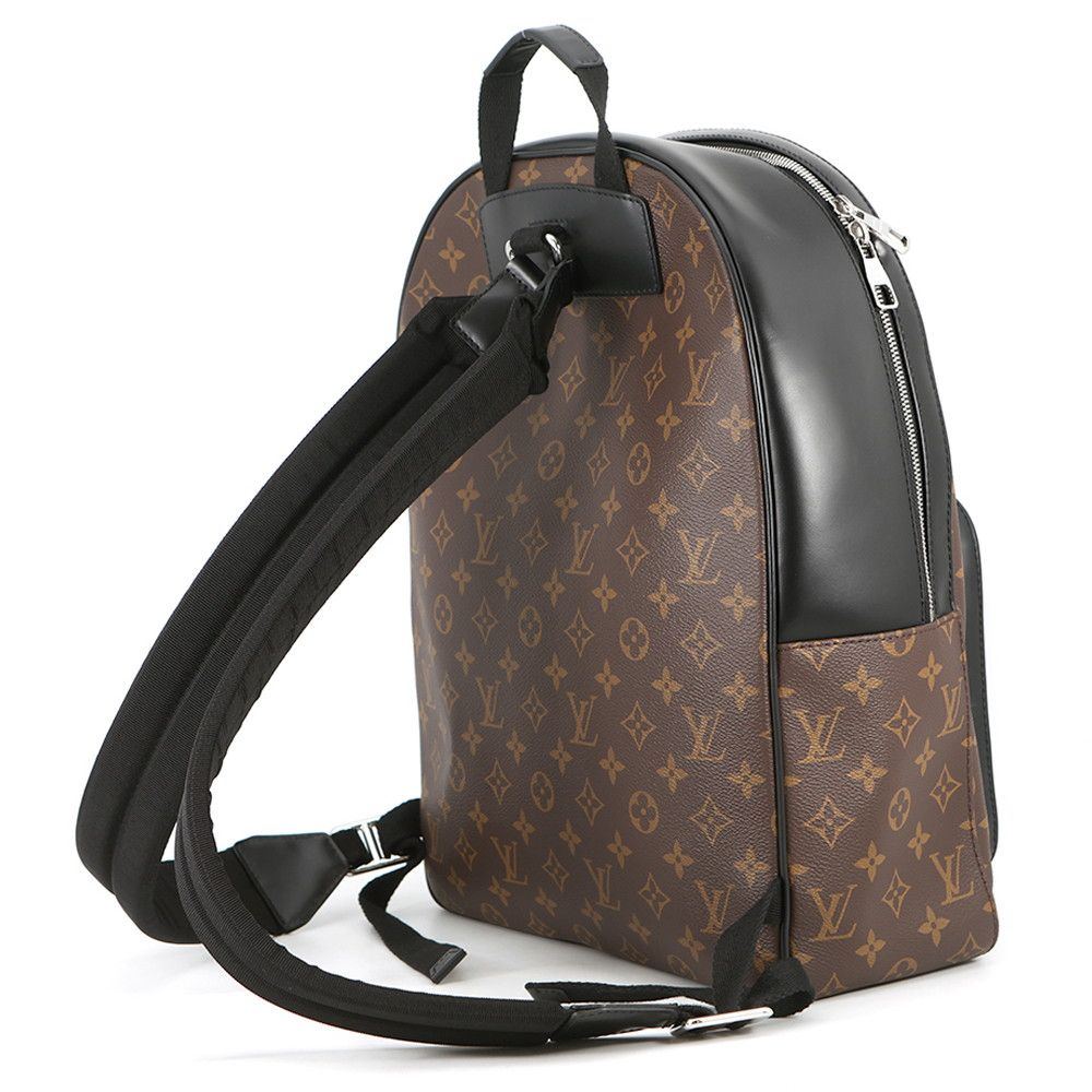 Louis Vuitton Backpack Monogram Macassar Josh Black — view 2
