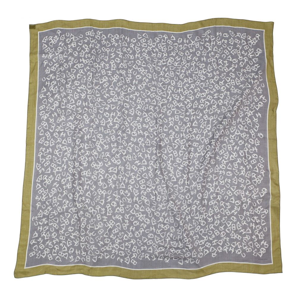 Hermes Scarf Carre 140 Geant Calligraphie Equestre Cashmere Silk