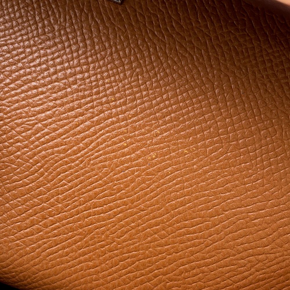Hermes Wallet Kelly Long Gold Silver Epsom — view 6