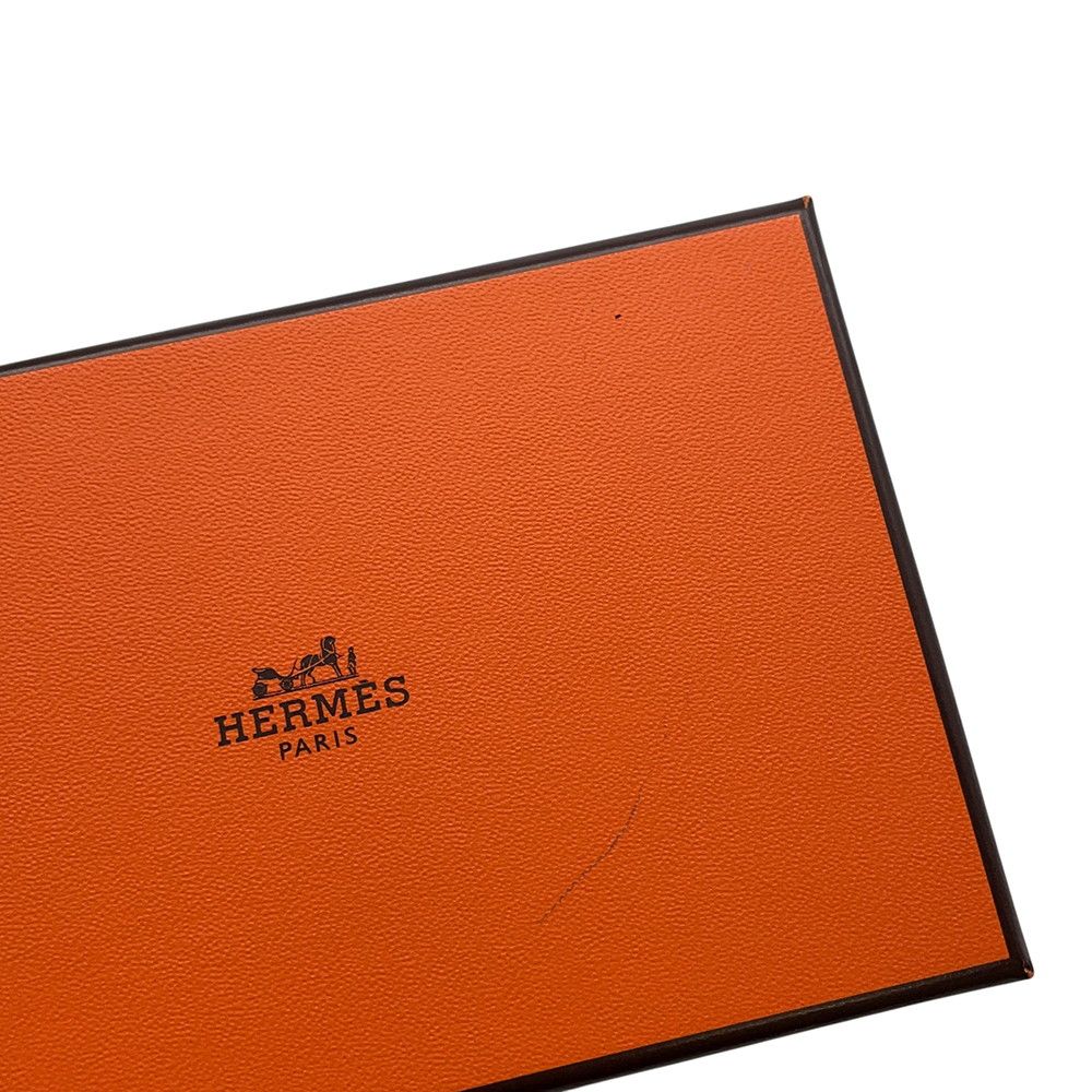 Hermes Coin Case Calvi Duo Etoupe Silver Chevre Mysore — view 8