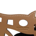 Hermes Bag Charm Paddock Cheval Etoupe Swift — view 7