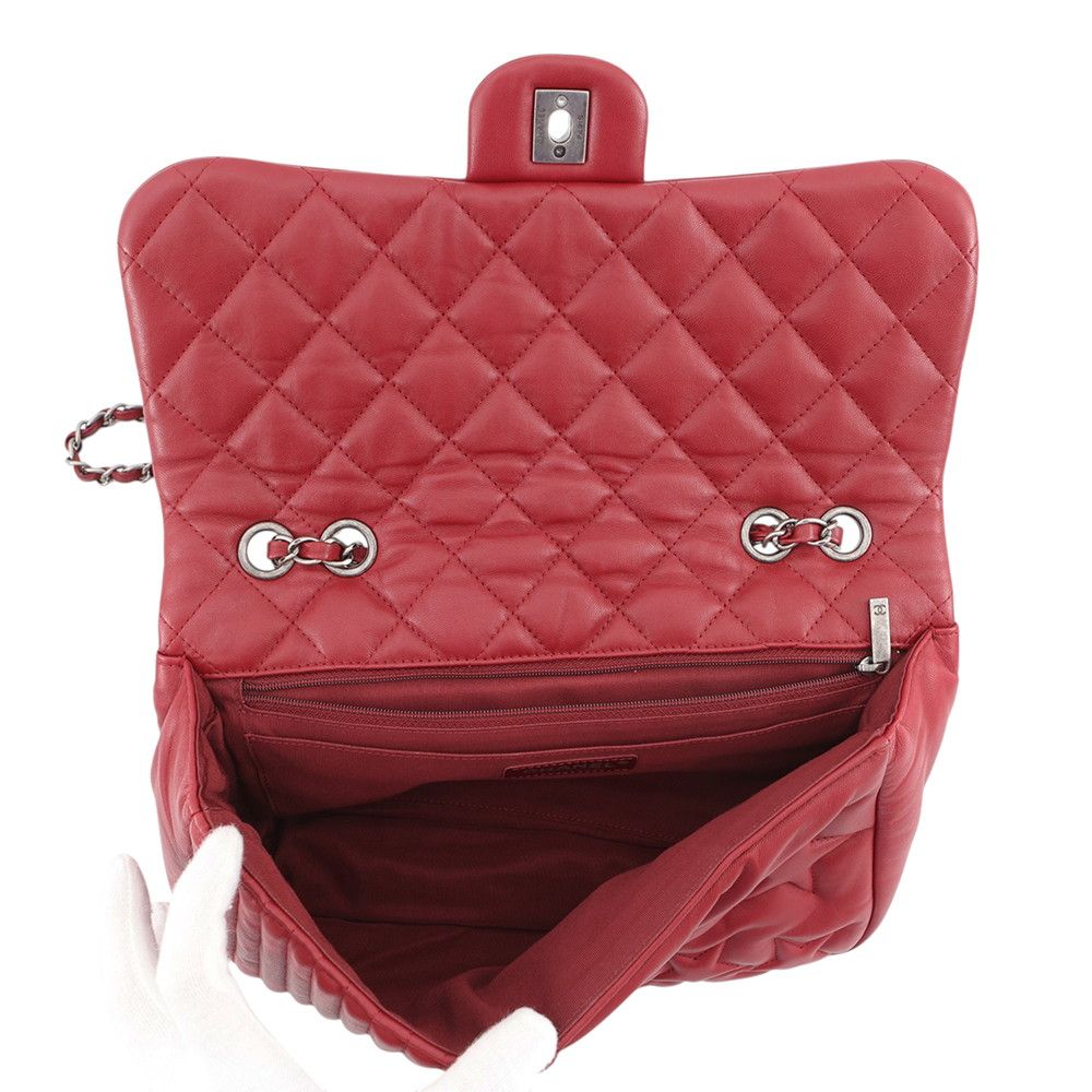 Chanel Chain Shoulder Bag CC Logo Star Lambskin 2-Way — view 6