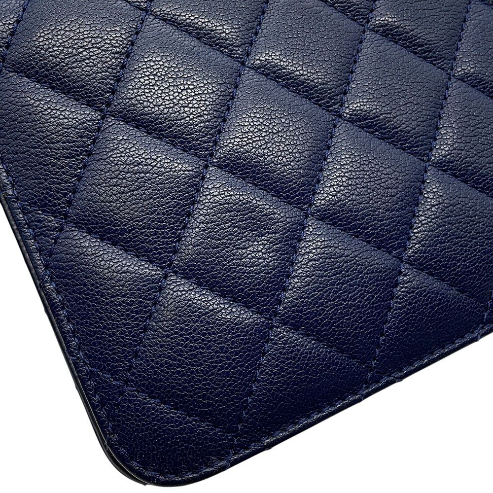 Chanel Chain Shoulder Bag CC University Quilted Leather 2-Way — view 9