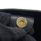 Chanel Tote Quilted CC Logo Petite Shopping PST Black — view 9