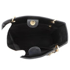 Chanel Tote Quilted CC Logo Petite Shopping PST Black — view 5