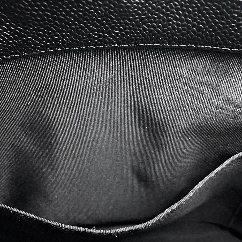 Chanel Tote Quilted CC Logo Petite Shopping PST Black — view 8