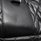 Chanel Backpack CC Logo Quilted Coco Leather Black — view 8