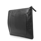 Chanel Clutch CC Logo Leather Black — view 2