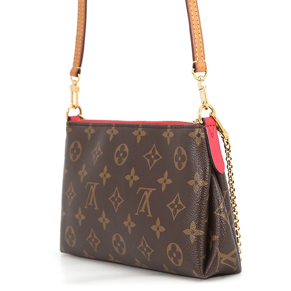 Louis Vuitton Shoulder Bag Monogram Pallas Clutch 2-Way — view 2