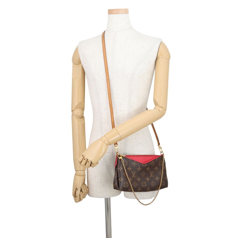 Louis Vuitton Shoulder Bag Monogram Pallas Clutch 2-Way — view 6