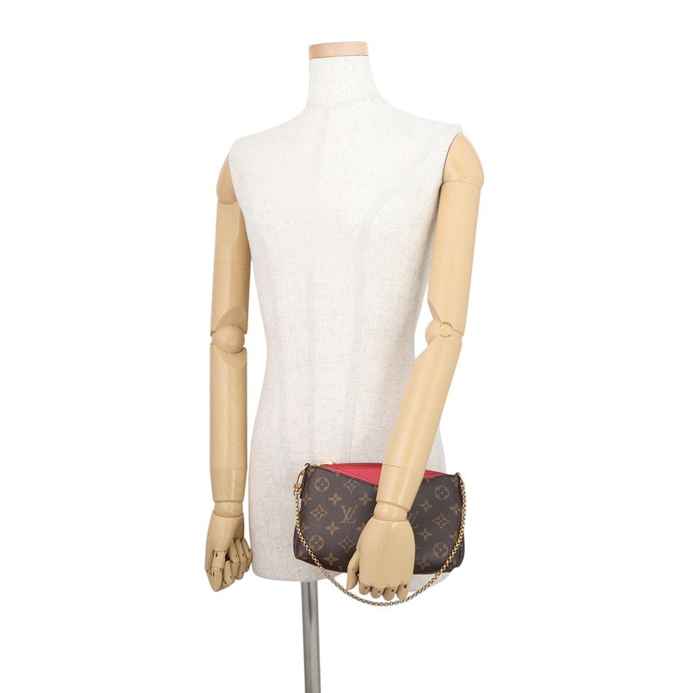 Louis Vuitton Shoulder Bag Monogram Pallas Clutch 2-Way — view 4