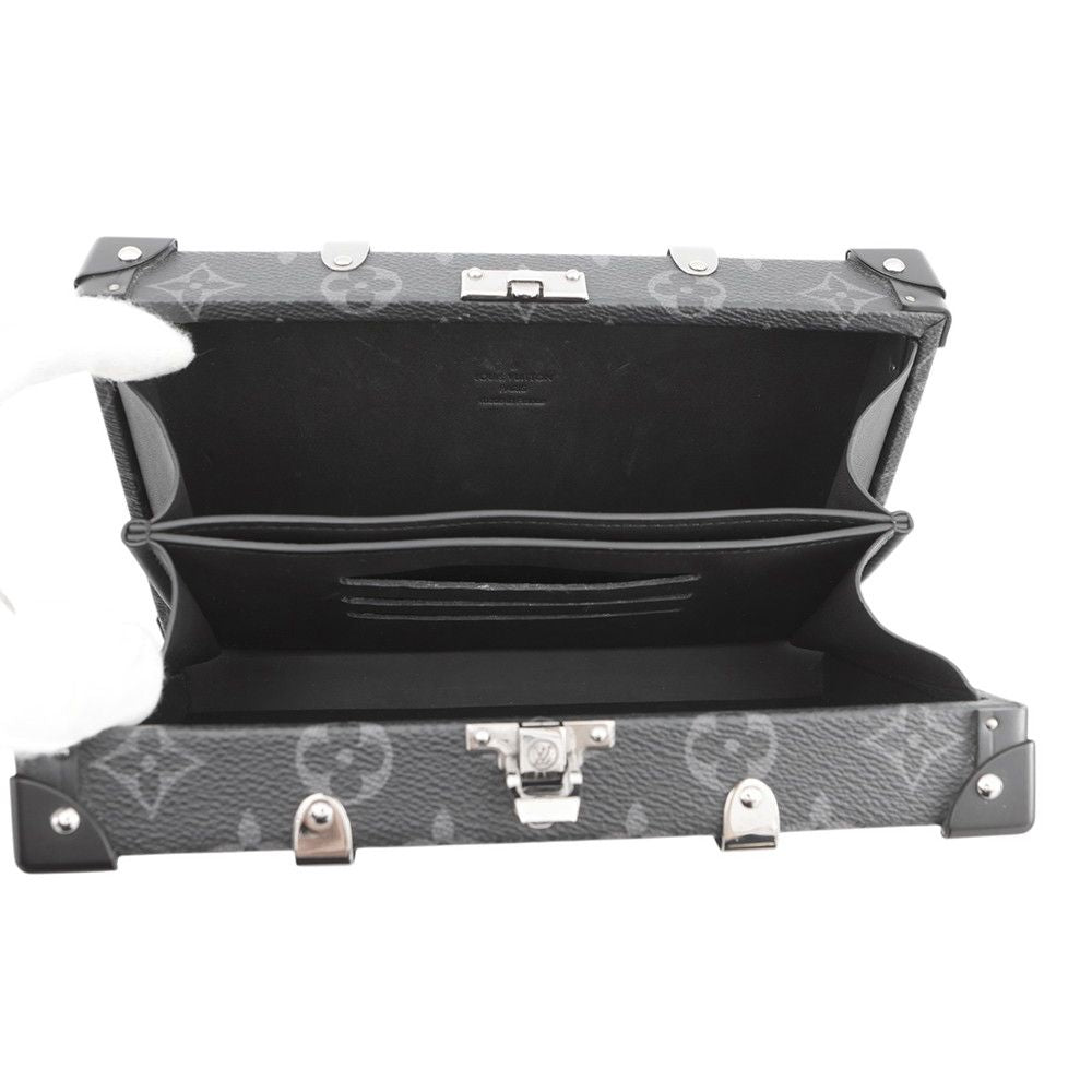 Louis Vuitton Clutch Monogram Eclipse Wallet Trunk Black — view 5