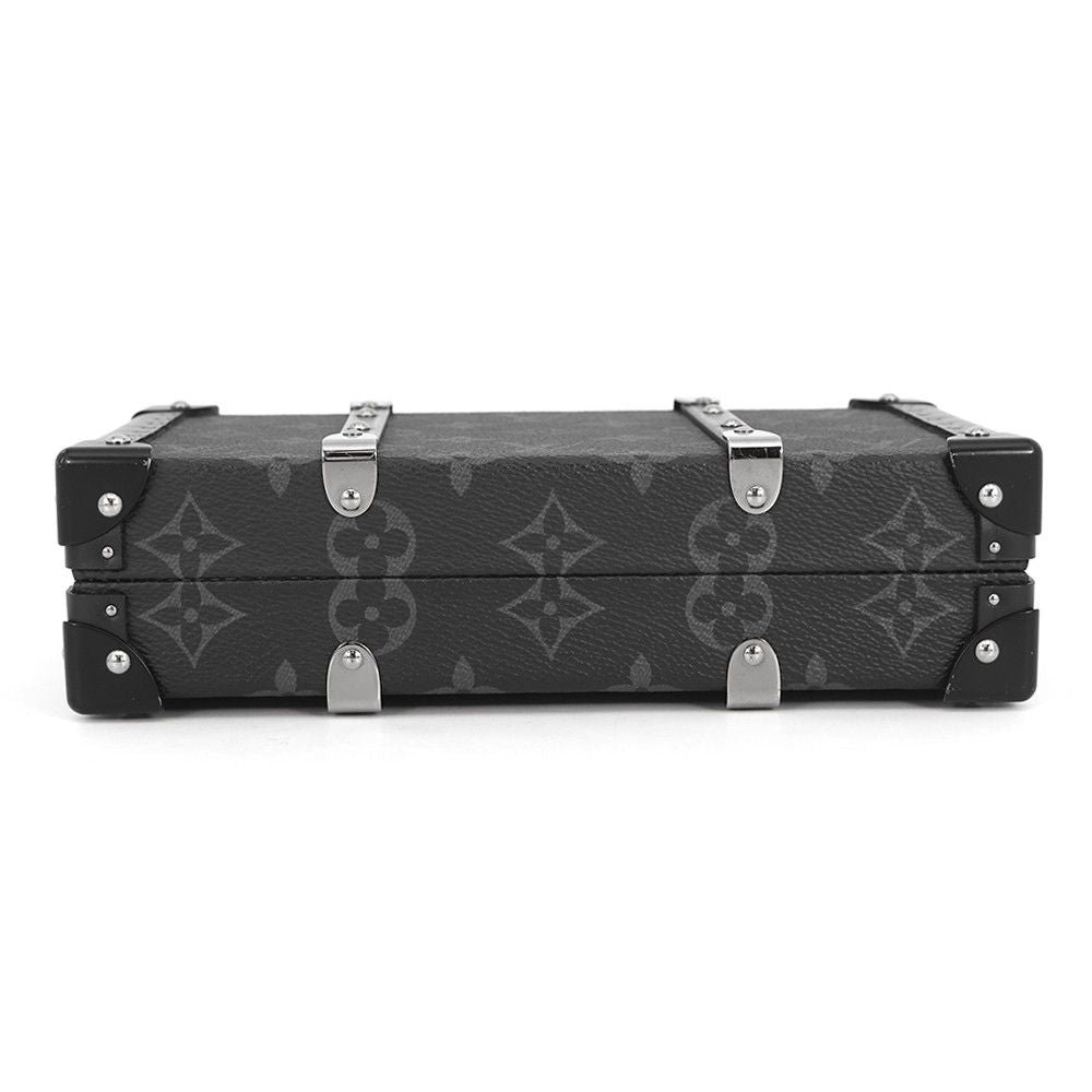 Louis Vuitton Clutch Monogram Eclipse Wallet Trunk Black — view 3