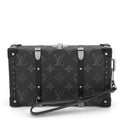 Louis Vuitton Clutch Monogram Eclipse Wallet Trunk Black