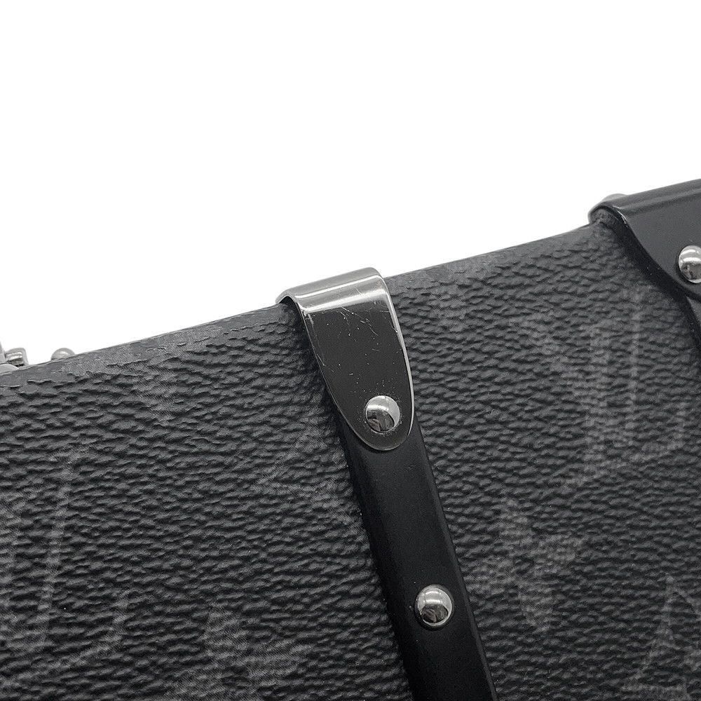 Louis Vuitton Clutch Monogram Eclipse Wallet Trunk Black — view 6