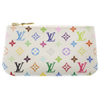 Louis Vuitton TM Card Key Case Pochette Cles Multi Key Holder