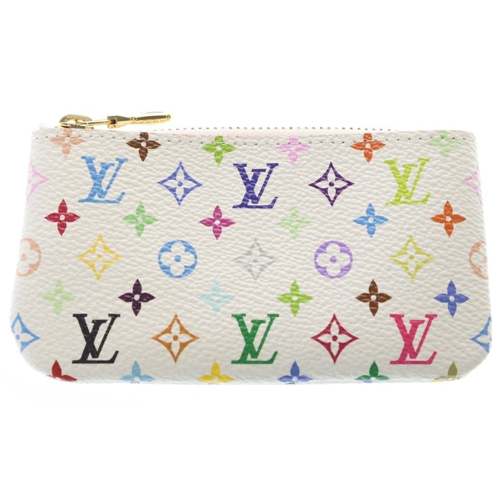 Louis Vuitton TM Card Key Case Pochette Cles Multi Key Holder