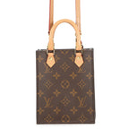 Louis Vuitton Monogram Petite Sac Plat Mini Bag 2-Way