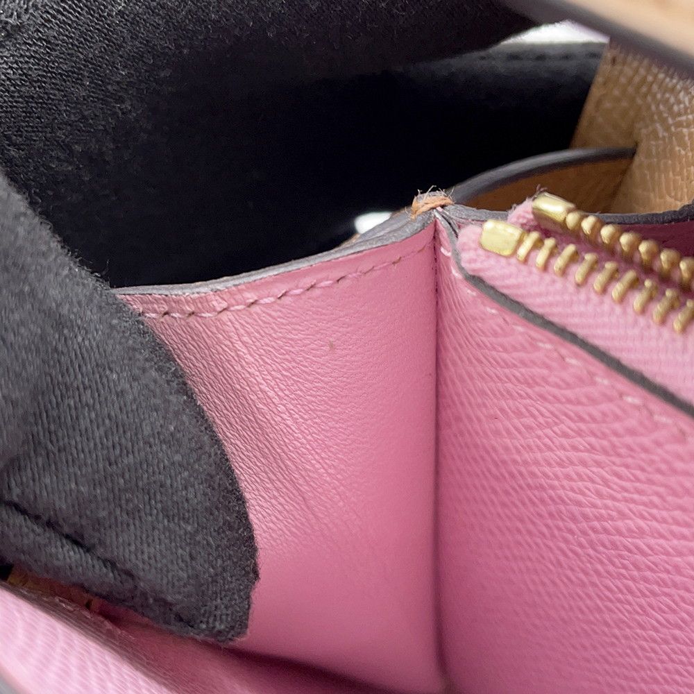 Hermes Wallet Kelly Tougo Long Verso Chai Mobusil Vest le Gold Epsom — view 9