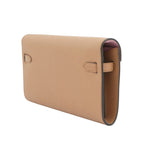 Hermes Wallet Kelly Tougo Long Verso Chai Mobusil Vest le Gold Epsom — view 2