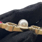 Chanel Necklace I Love CC Logo Faux Pearl — view 7