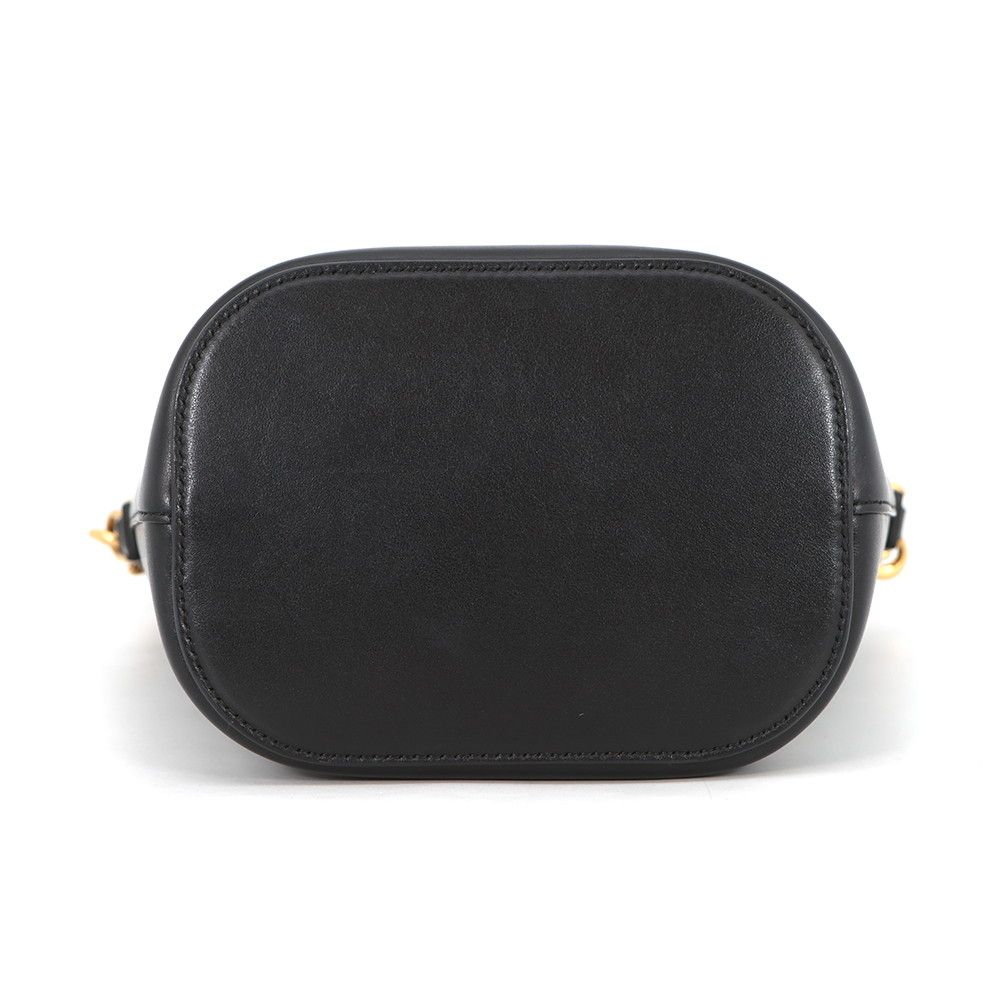Celine Handbag Triomphe Small Bucket Louis e 2-Way Black — view 3