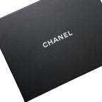 Chanel Coin Case Quilted CC Logo Caviar Leather Wallet Black — view 7