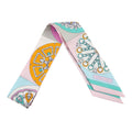 Hermes Scarf Twill Kaleidoscope Effect Silk