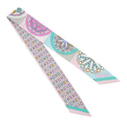 Hermes Scarf Twill Kaleidoscope Effect Silk — view 3