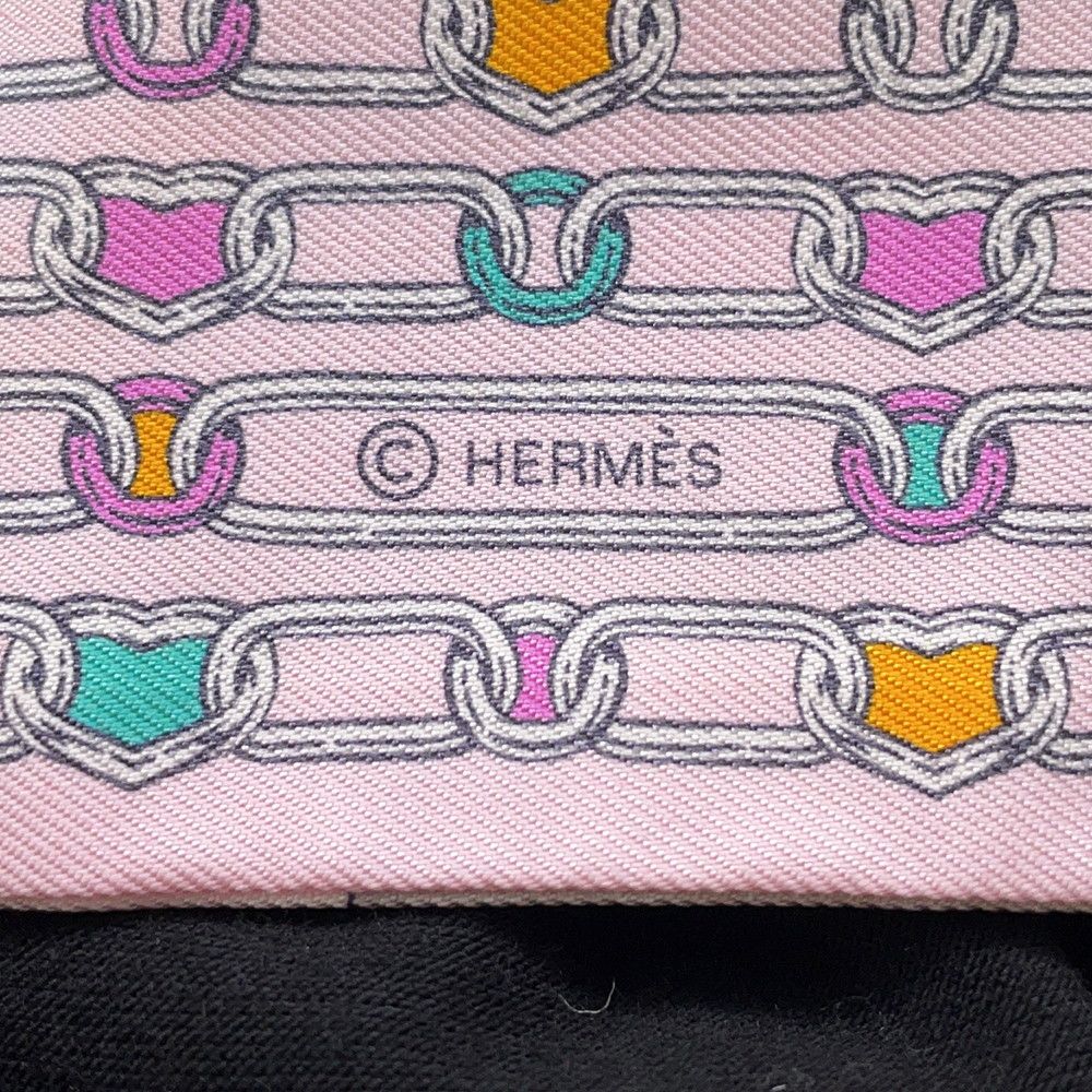 Hermes Scarf Twill Kaleidoscope Effect Silk — view 7