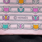 Hermes Scarf Twill Kaleidoscope Effect Silk — view 7