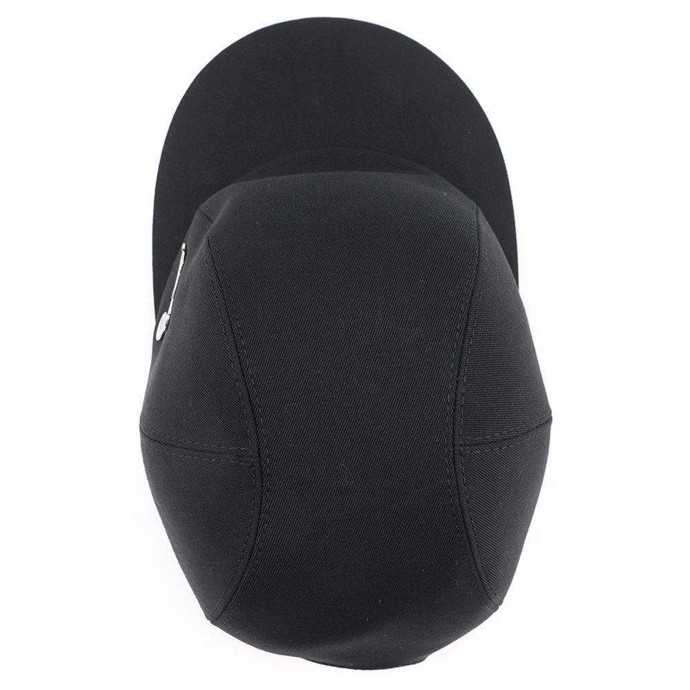Hermes Cap Miles Jump Cotton Viscose 60 Hat Black — view 4
