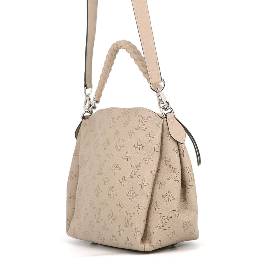 Louis Vuitton Shoulder Bag Monogram Mahina Babylon Chain BB 2-Way — view 2